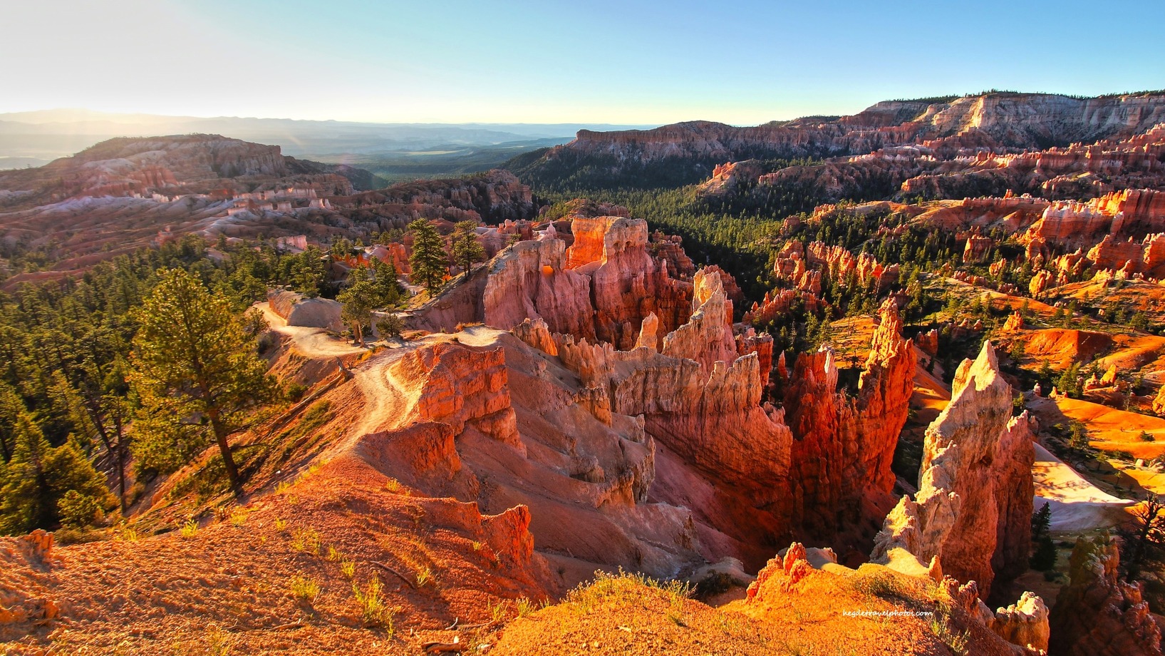 Sunrise Point – Golden Hour Over the Bryce Amphitheater