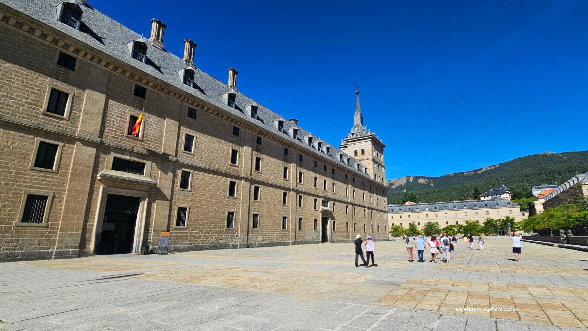 Majestic El Escorial under the Spanish Sun