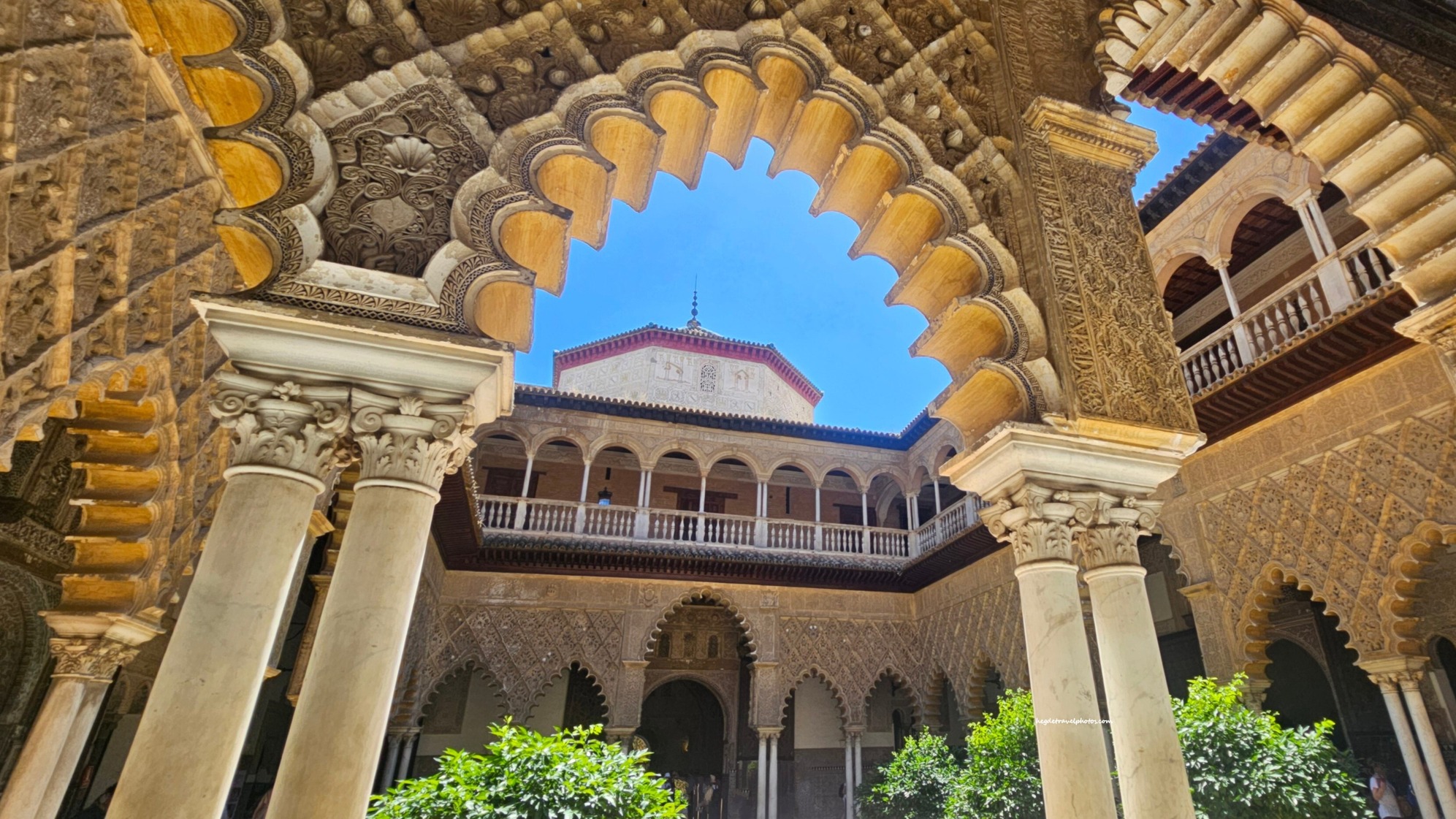 A Glimpse of the Royal Alcázar of Seville