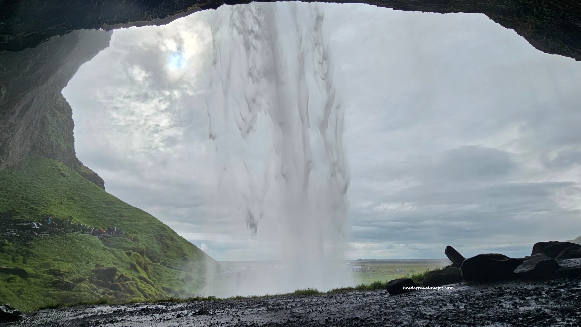Behind the Curtain of Seljalandsfoss
