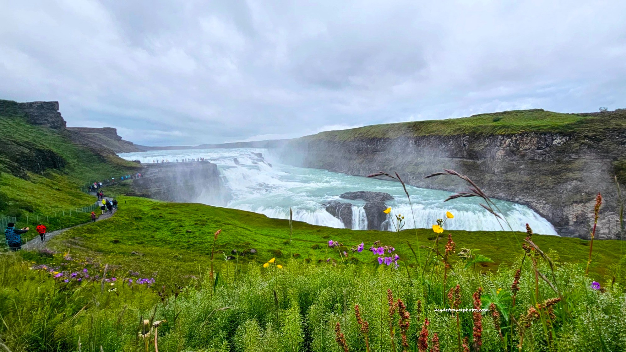Gullfoss Waterfall, Golden Circle Iceland – The Golden Falls