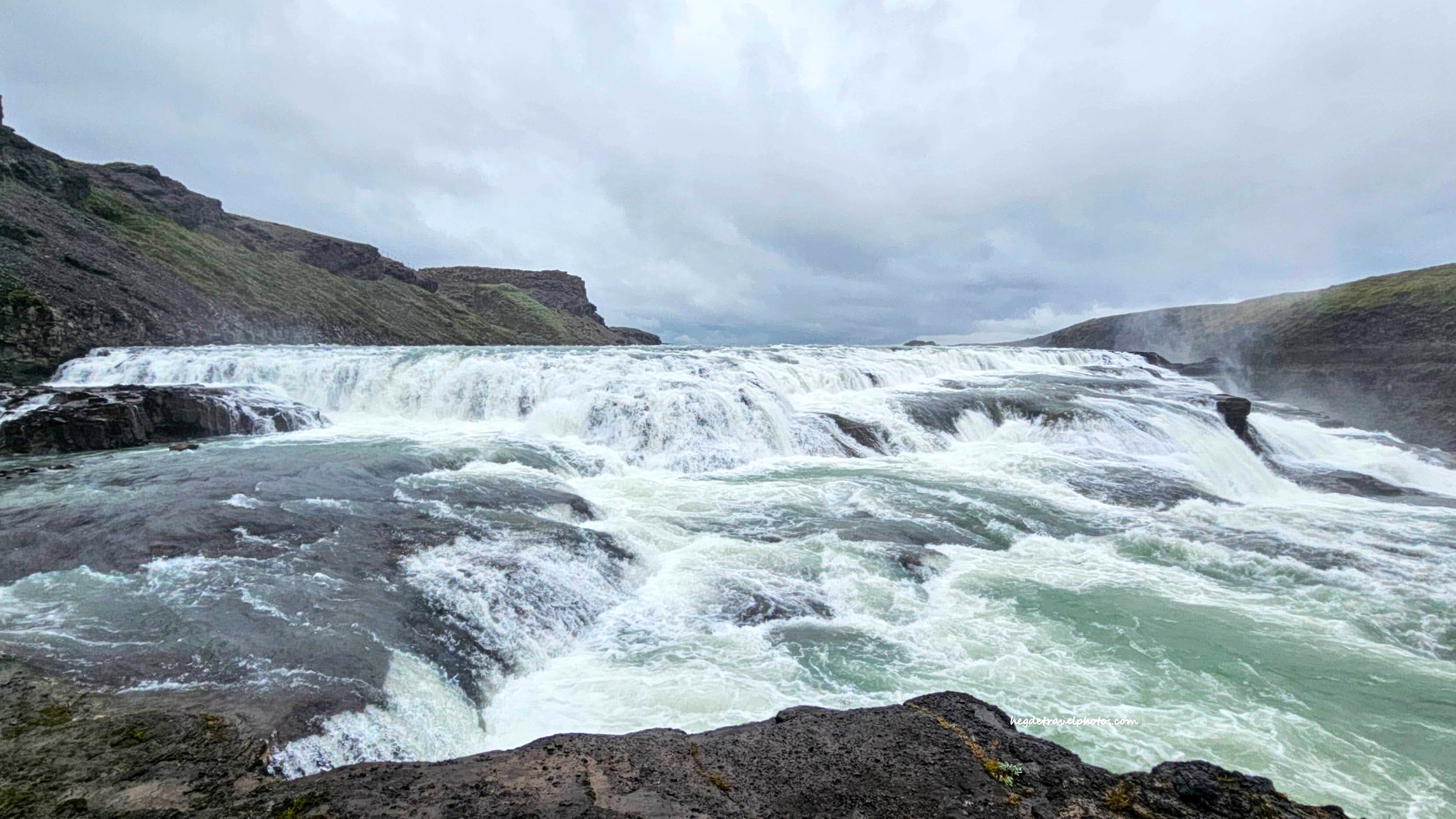 Up Close at Gullfoss Waterfall, Golden Circle