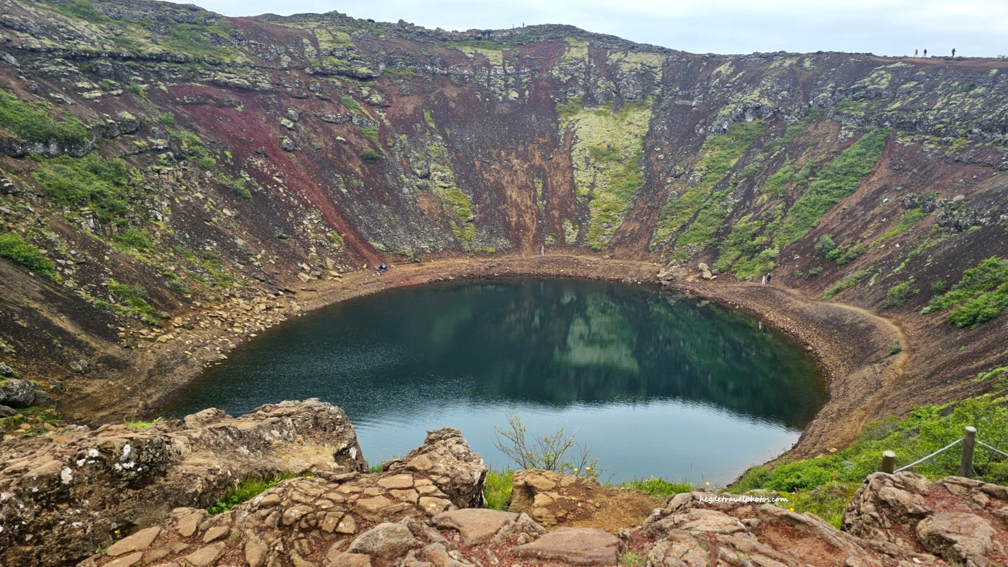 Kerið Crater: A Vibrant Volcanic Caldera