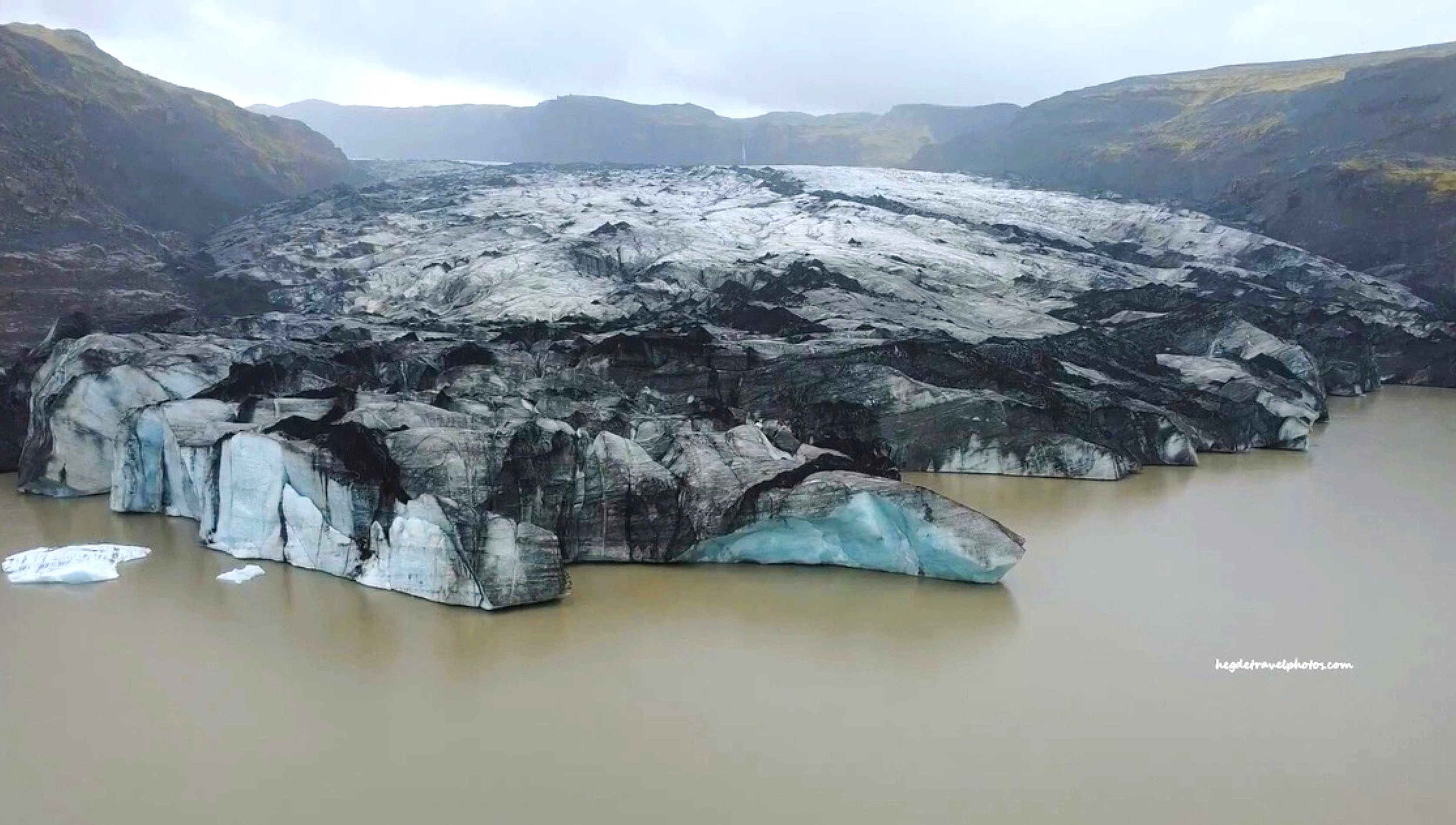 The Sculpted Face of Sólheimajökull, South Iceland