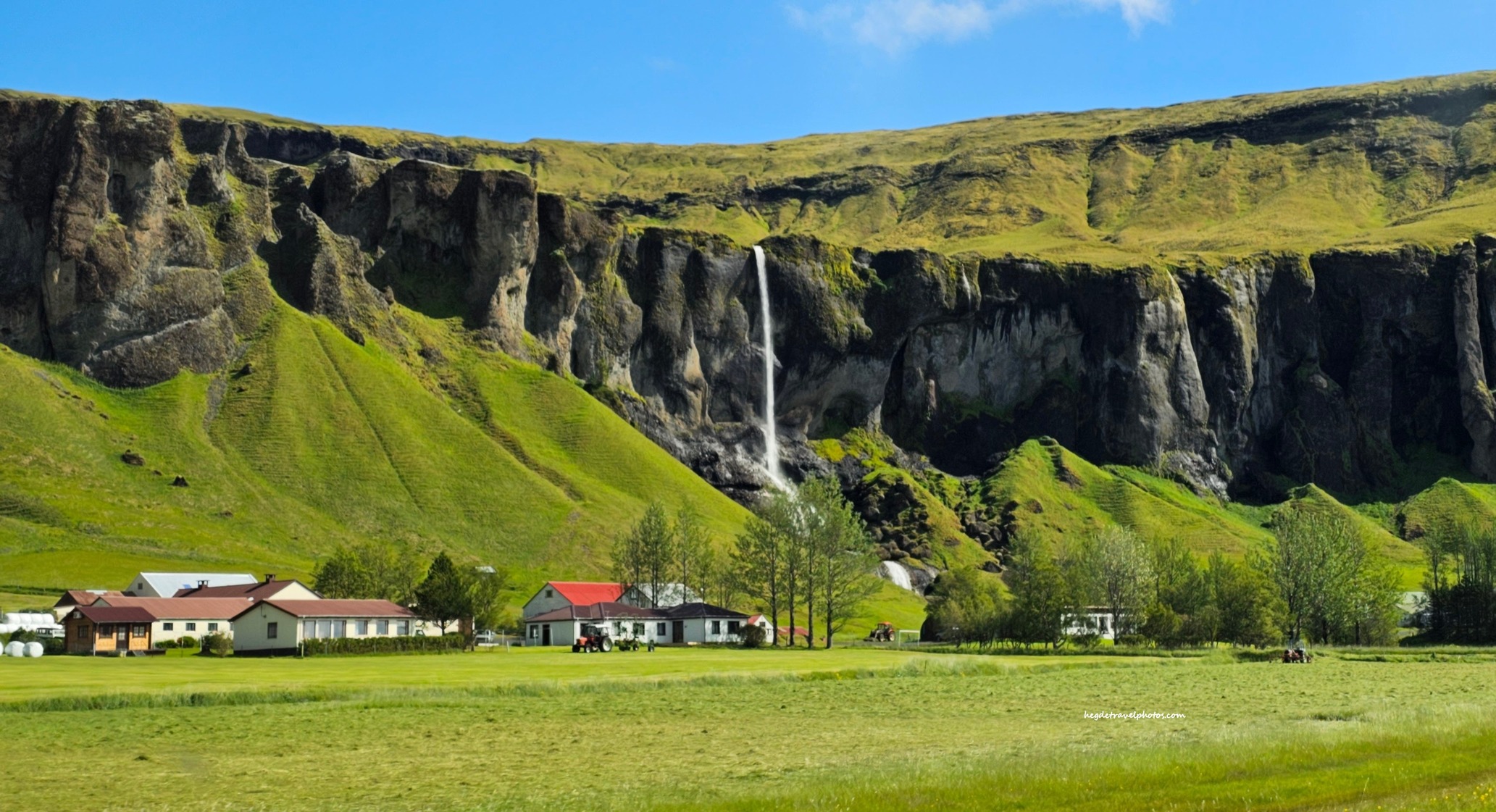 Hamrafoss Waterfall – A Gentle Flow by the Ring Road