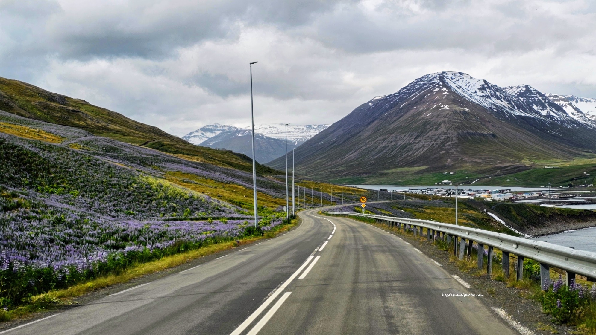 Route 82 Scenic View in North Iceland