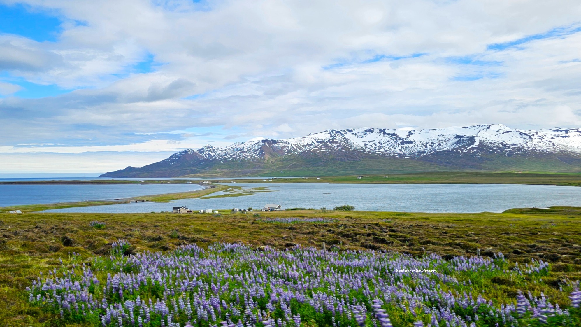 Mountain Views Along Route 76, North Iceland